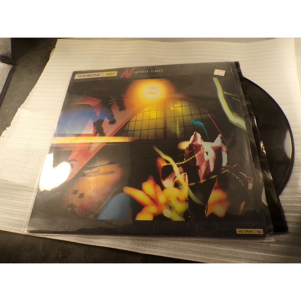 Wishbone Ash Nouveau Calls Vinyl LP Record IRS No Speak 002 Instrument Rock 1987